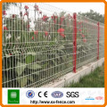 Peach Post Wire Mesh Fence